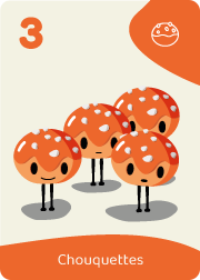 carte chouquettes